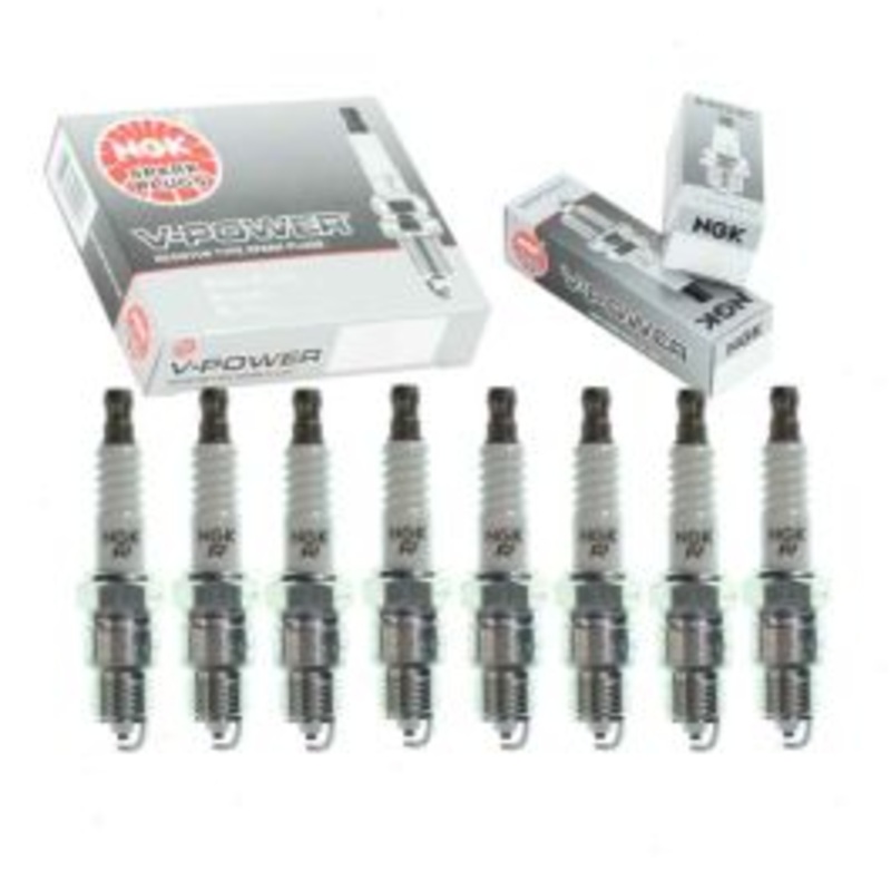 8 pc NGK V-Power Spark Plugs for 1971 Chevrolet G10 Van 5.0L 5.7L V8