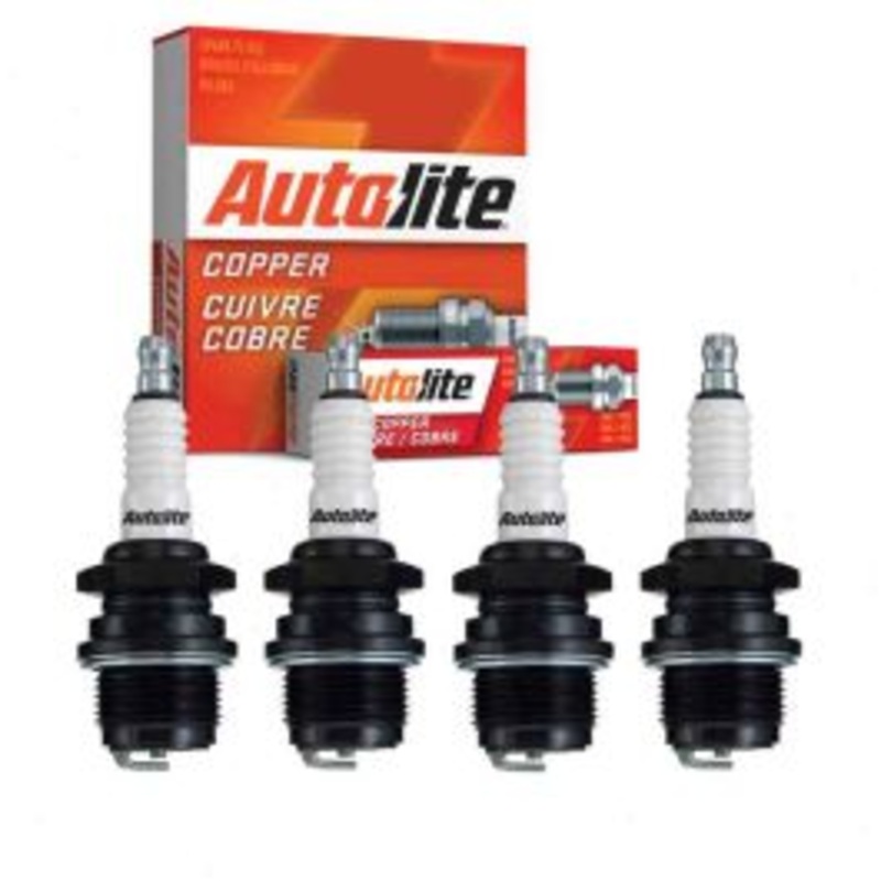 4 pc Autolite Copper Core Spark Plug for 1928-1931 Ford Model AA