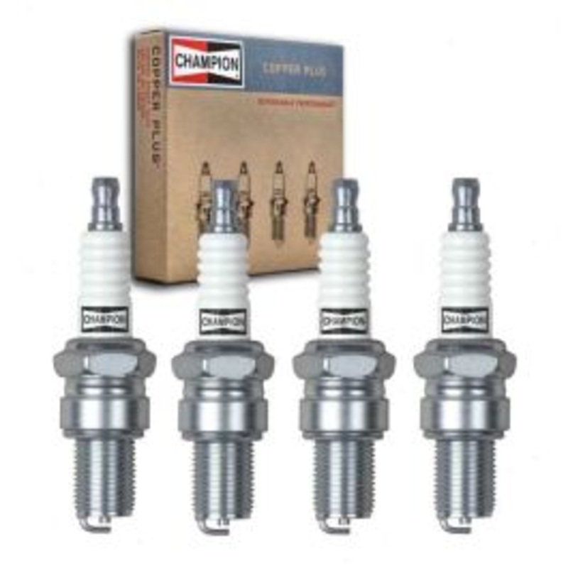 4 pc Champion Copper Plus Spark Plugs for 1954-1957 Riley Pathfinder 2.4L L4
