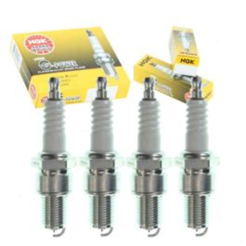 4 pc NGK G-Power Spark Plugs for 1983-1987 Renault Alliance 1.4L L4