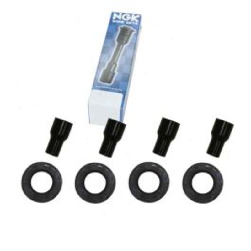 4 pc NGK Ignition Coil Boots for 2005-2010 Scion tC 2.4L L4