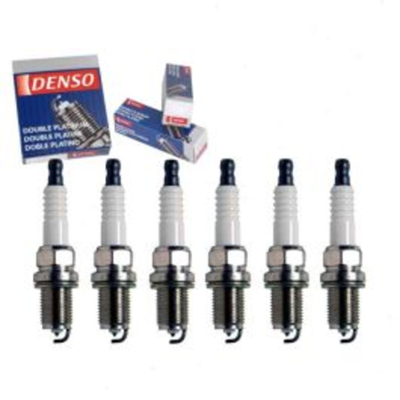 6 pc DENSO Double Platinum Spark Plugs for 2005-2006 Suzuki Verona 2.5L L6