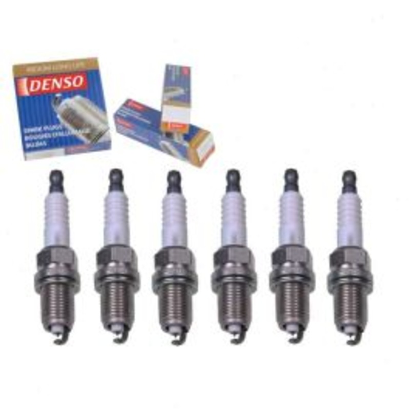 6 pc DENSO Iridium Long Life Spark Plugs for 1999-2004 Mitsubishi Montero Sport 3.0L 3.5L V6