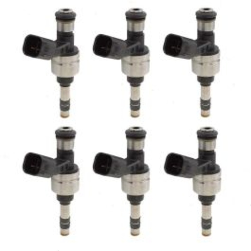 6 pc Hitachi Fuel Injectors for 2014-2017 Cadillac XTS 3.6L V6