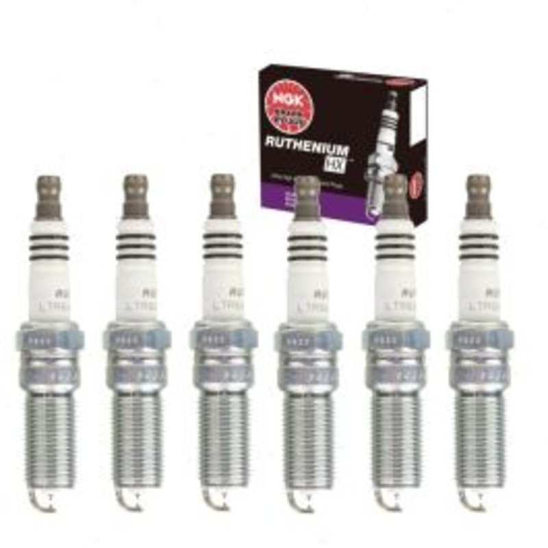 6 pc NGK Ruthenium HX Spark Plugs for 2010-2015 Chevrolet Camaro 3.6L V6