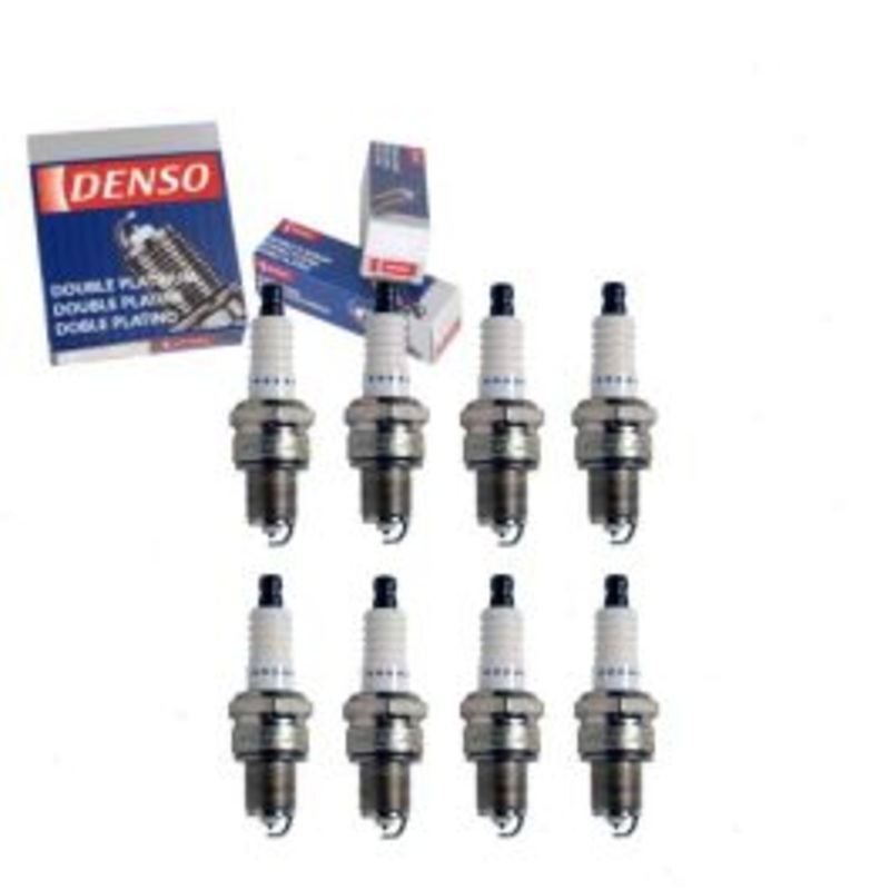 8 pc DENSO Double Platinum Spark Plugs for 1984-1985 Mercedes-Benz 500SEL 5.0L V8