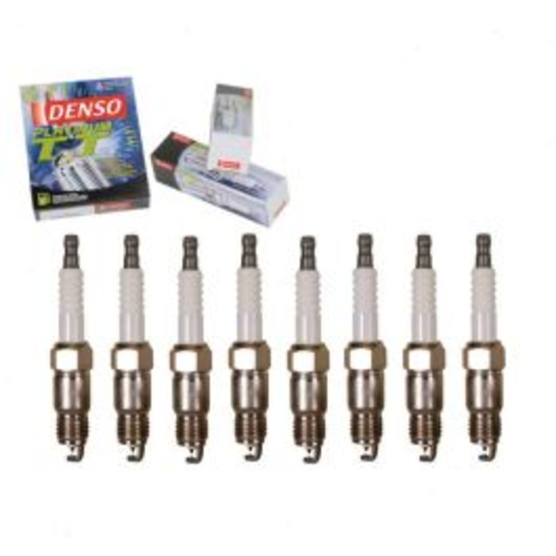 8 pc DENSO Platinum TT Spark Plugs for 1987-1991 GMC V3500 5.7L 7.4L V8
