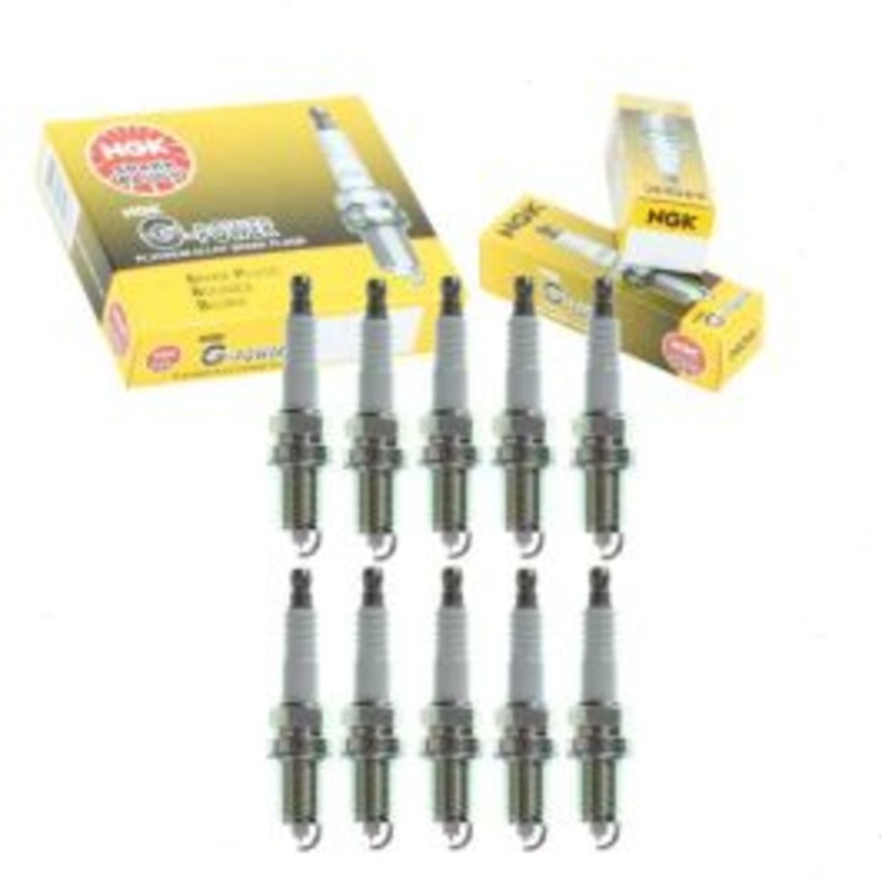 10 pc NGK G-Power 7098 ZFR5FGP Spark Plugs