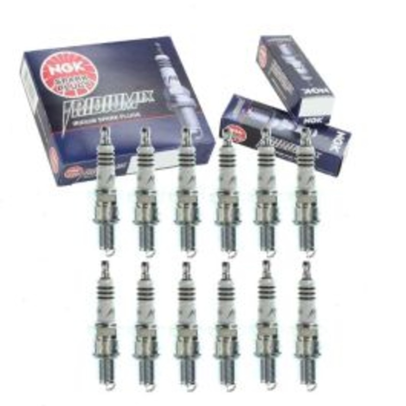 12 pc NGK Iridium IX Spark Plugs for 1964-1968 Ferrari 275 GTB 3.3L V12