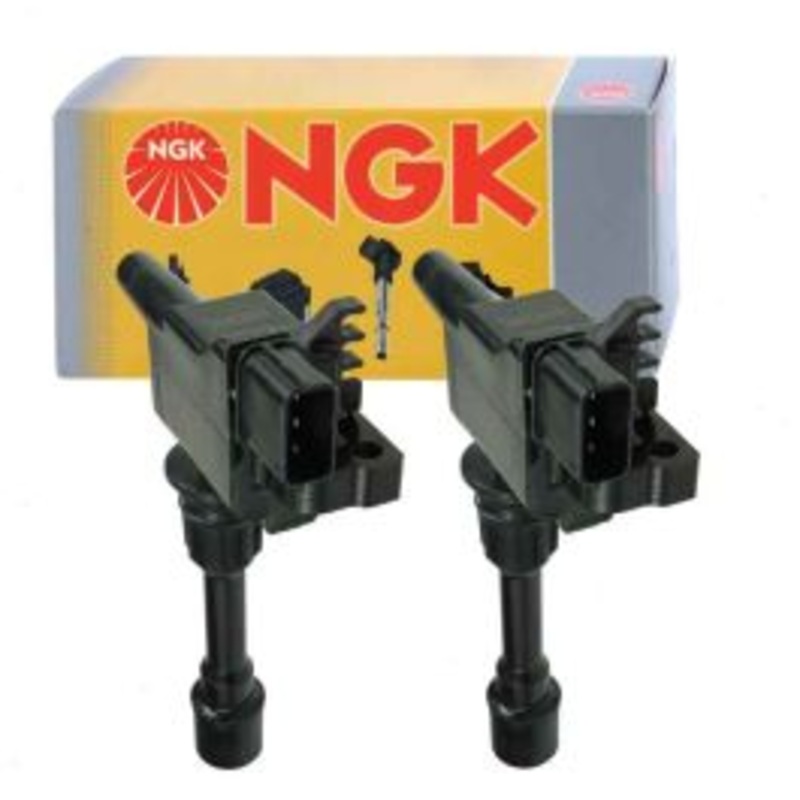 2 pc NGK Ignition Coils for 2002-2003 Mazda Protege5 2.0L L4