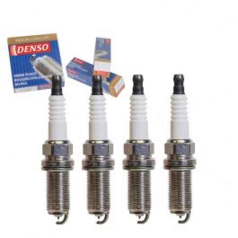 4 pc DENSO Iridium Long Life Spark Plugs for 2013-2016 Subaru WRX STI 2.5L H4