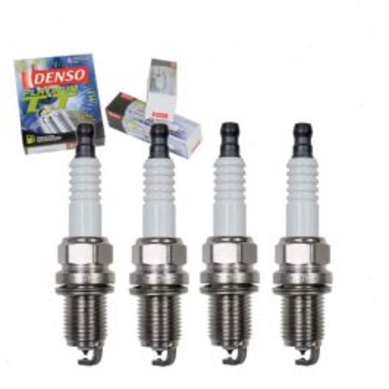 4 pc DENSO Platinum TT Spark Plugs for 2002-2006 Acura RSX 2.0L L4