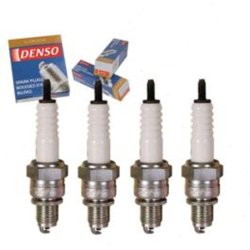 4 pc DENSO Standard U-Groove 4000 U16FS-U Spark Plugs