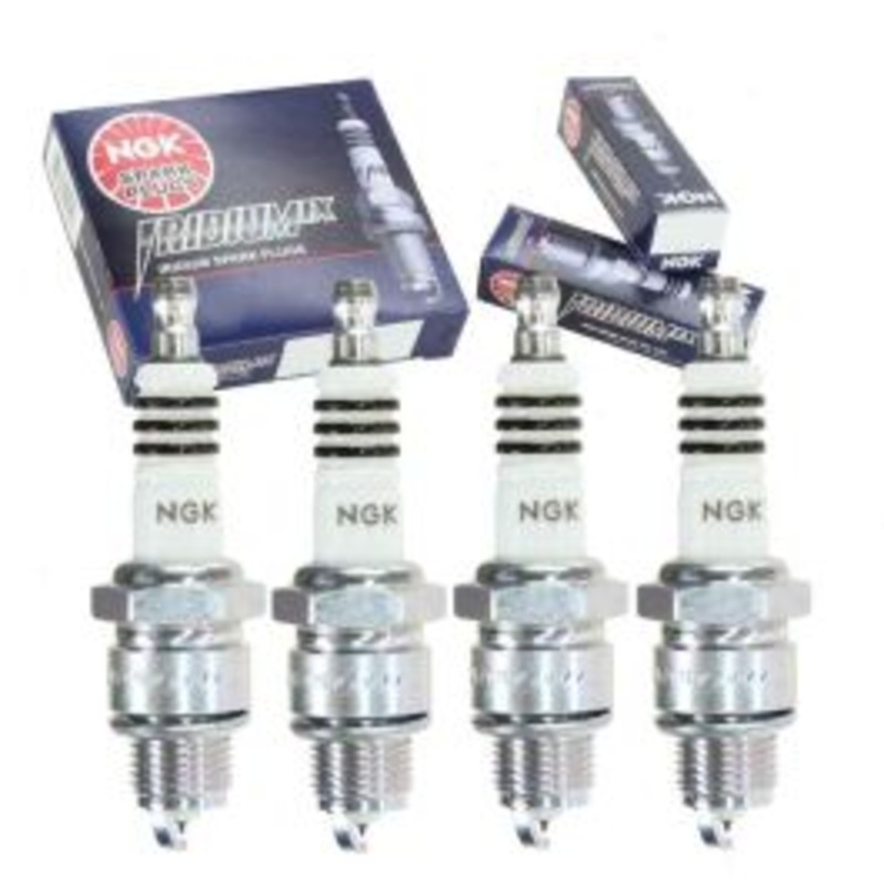 4 pc NGK Iridium IX Spark Plugs for 1963-1966 Renault R8 1.0L 1.1L L4