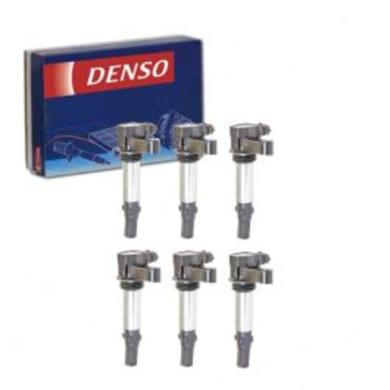 6 pc DENSO Direct Ignition Coils for 2009 Buick Enclave 3.6L V6