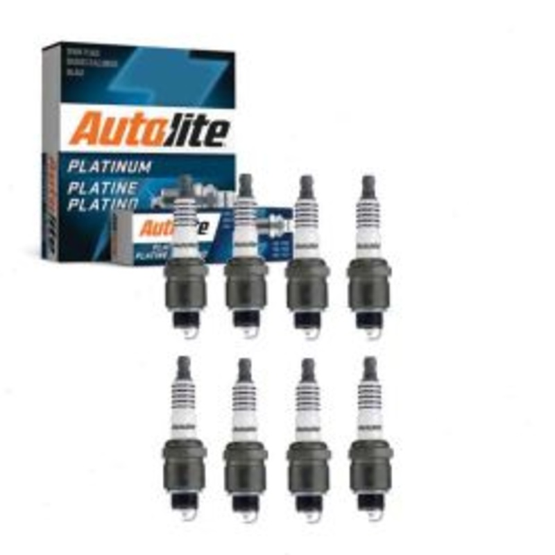 8 pc Autolite Platinum Spark Plug for 1956 Fargo FC4C Pickup 4.4L V8