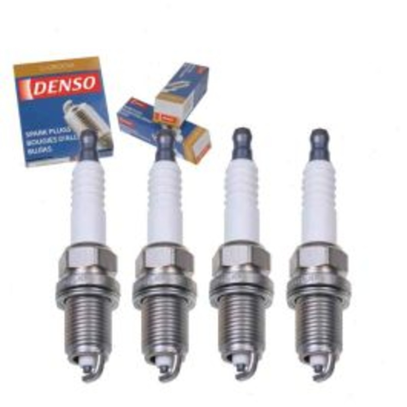 4 pc DENSO Standard U-Groove Spark Plugs for 1988 Chevrolet Nova 1.6L L4