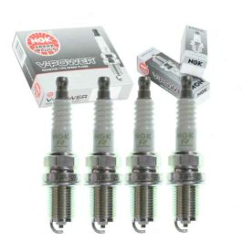 4 pc NGK V-Power Spark Plugs for 1991-1996 Infiniti G20 2.0L L4