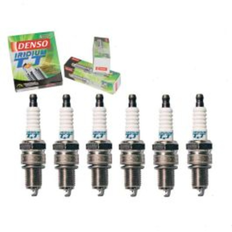 6 pc DENSO Iridium TT Spark Plugs for 1988 BMW 535is 3.5L L6
