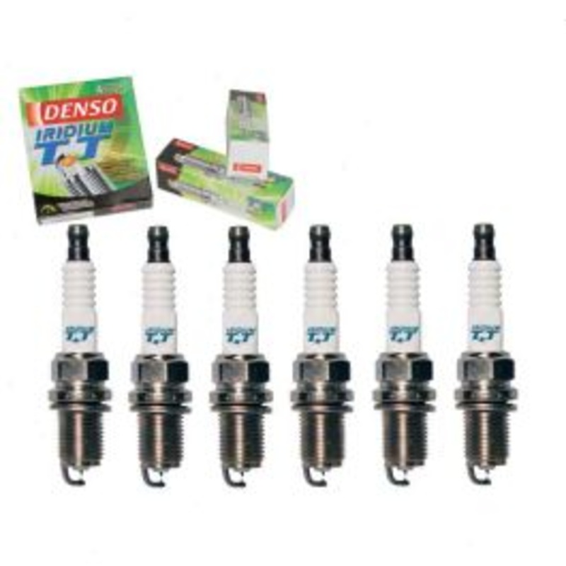 6 pc DENSO Iridium TT Spark Plugs for 1993 Mercedes-Benz 300E 3.2L L6