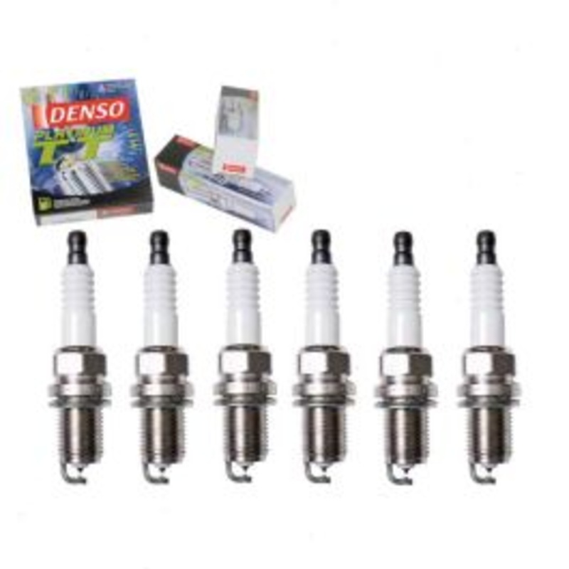 6 pc DENSO Platinum TT Spark Plugs for 1990-1996 Nissan 300ZX 3.0L V6