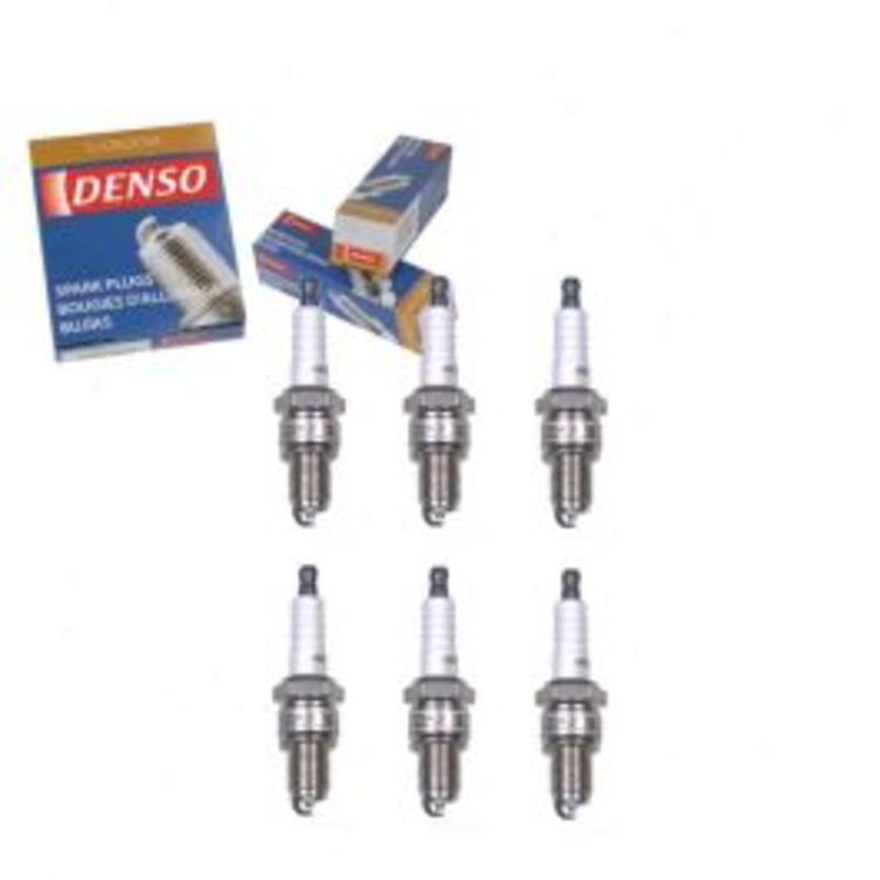 6 pc DENSO Standard U-Groove Spark Plugs for 1990-1993 Dodge Daytona 3.0L V6