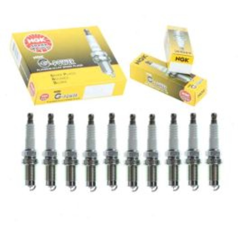 10 pc NGK G-Power 7096 ZFR5EGP Spark Plugs