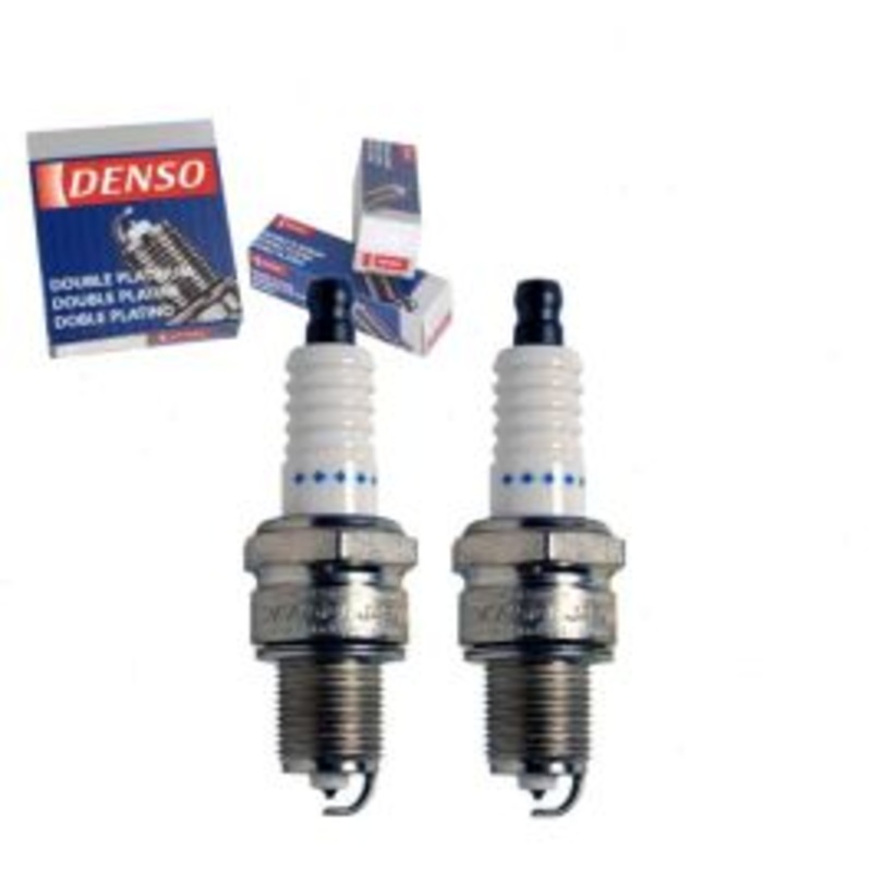 2 pc DENSO Double Platinum 3004 P16R Spark Plugs