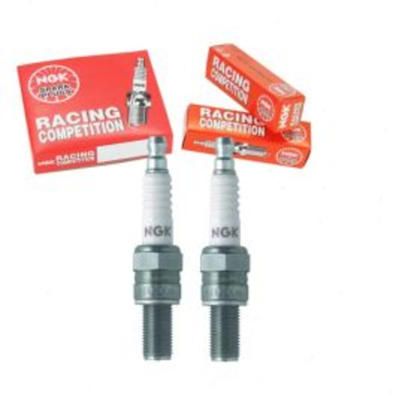 2 pc NGK Racing 3235 R0045Q-9 Spark Plugs