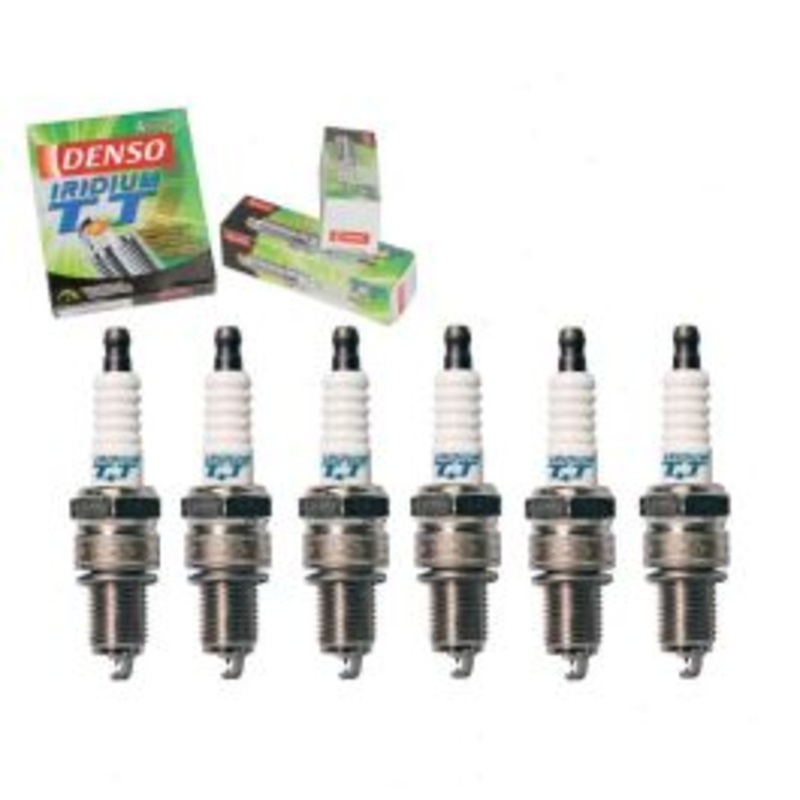 6 pc DENSO Iridium TT Spark Plugs for 1974 Dodge Ramcharger 3.7L L6