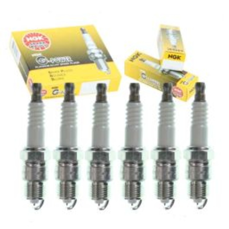 6 pc NGK G-Power Spark Plugs for 1970-1971 Oldsmobile F85 4.1L L6