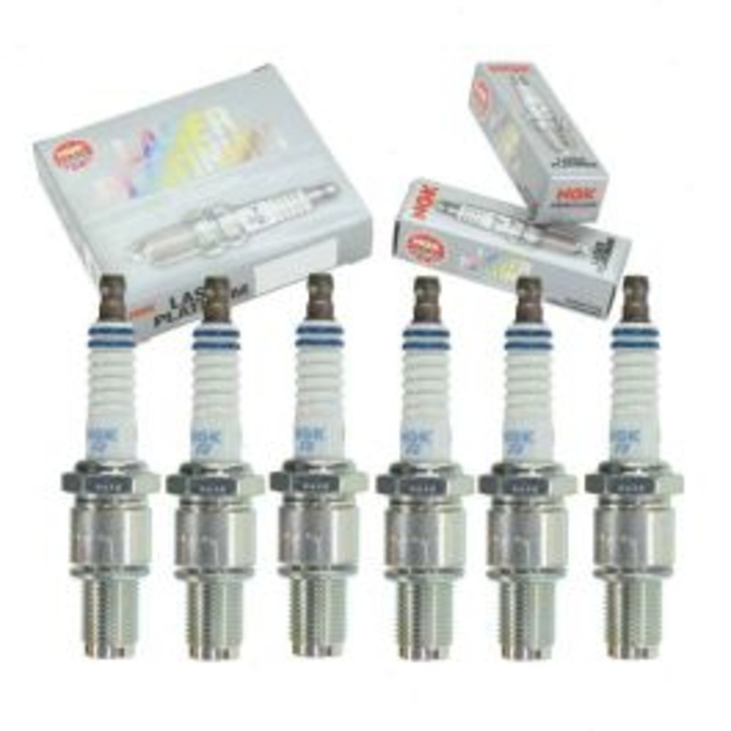 6 pc NGK Laser Platinum 5255 BUR9EQP Spark Plugs