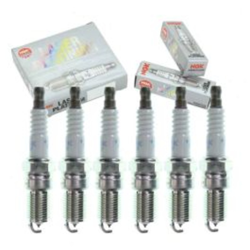 6 pc NGK Laser Platinum Spark Plugs for 1986-1988 Buick LeSabre 3.0L 3.8L V6