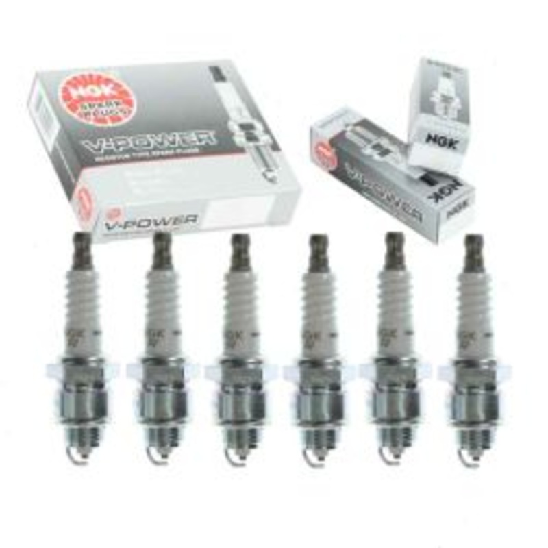 6 pc NGK V-Power Spark Plugs for 1964-1965 Oldsmobile F85 3.7L V6
