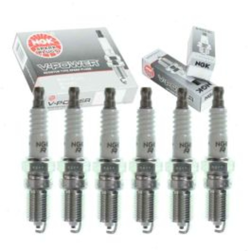6 pc NGK V-Power Spark Plugs for 1987-1991 Pontiac 6000 2.8L 3.1L V6