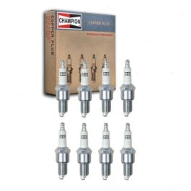 8 pc Champion Copper Plus Spark Plugs for 1964 Plymouth Savoy 4.5L V8