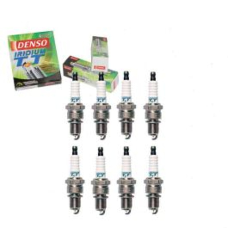 8 pc DENSO Iridium TT Spark Plugs for 1968-1969 Chevrolet K20 Pickup 6.5L V8