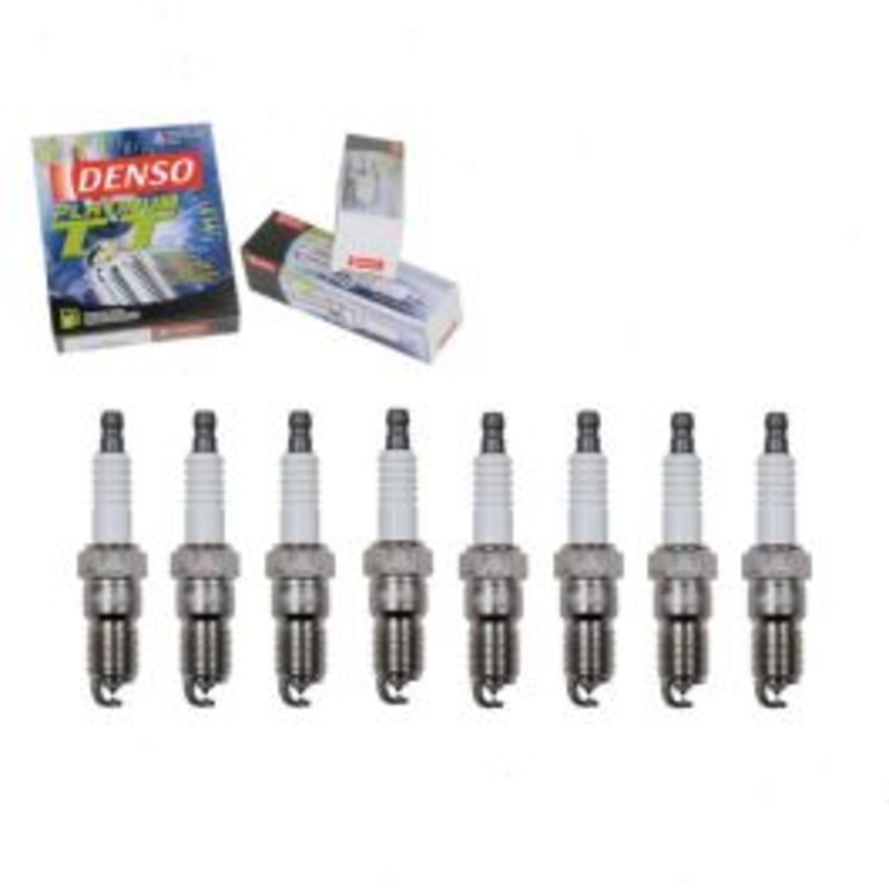 8 pc DENSO Platinum TT Spark Plugs for 2003-2005 GMC Envoy XL 5.3L V8