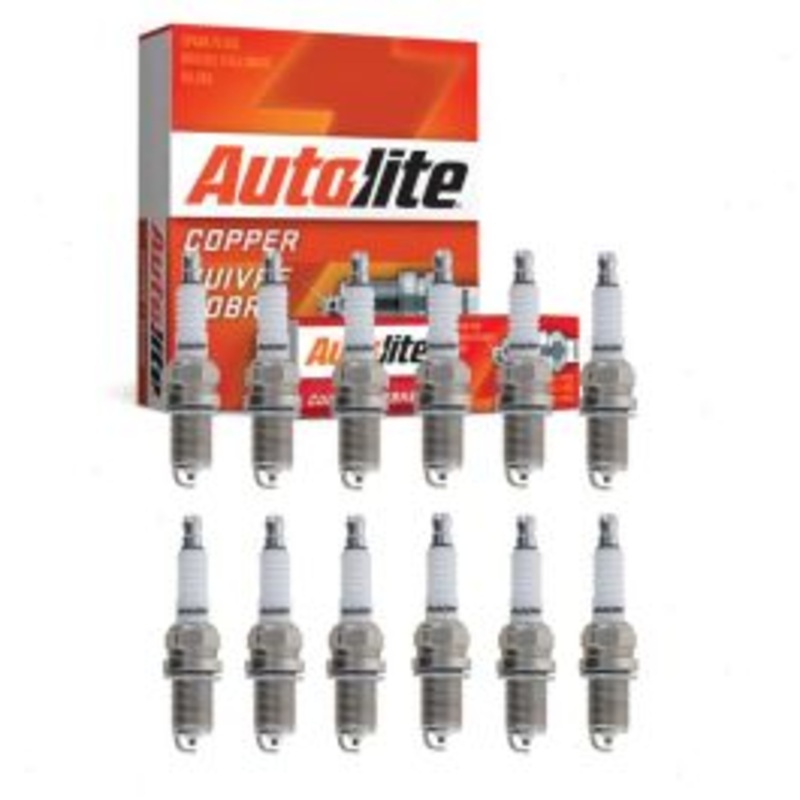 12 pc Autolite Copper Core Spark Plugs for 1992-1993 Mercedes-Benz 600SEL