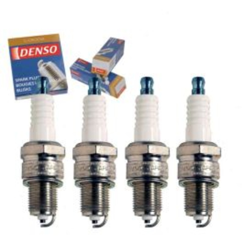4 pc DENSO Standard U-Groove Spark Plugs for 1974-1980 Volkswagen Dasher 1.5L 1.6L L4
