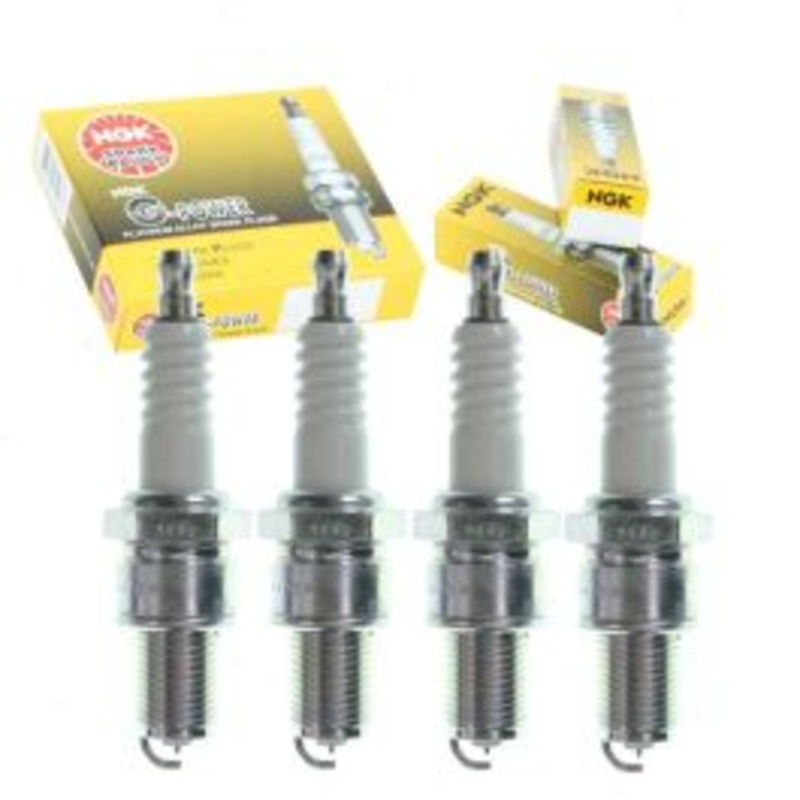 4 pc NGK G-Power Spark Plugs for 1979 Subaru FE 1.6L H4