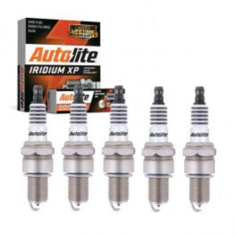 5 pc Autolite Iridium XP Spark Plug for 1991-1992 Audi 80
