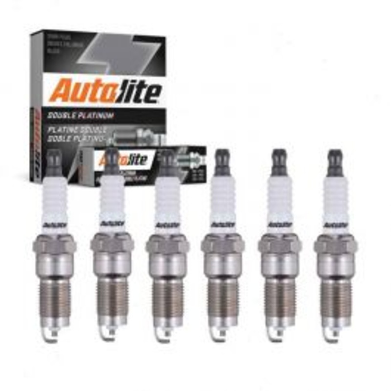 6 pc Autolite Double Platinum Spark Plug for 2007-2010 Ford Explorer Sport