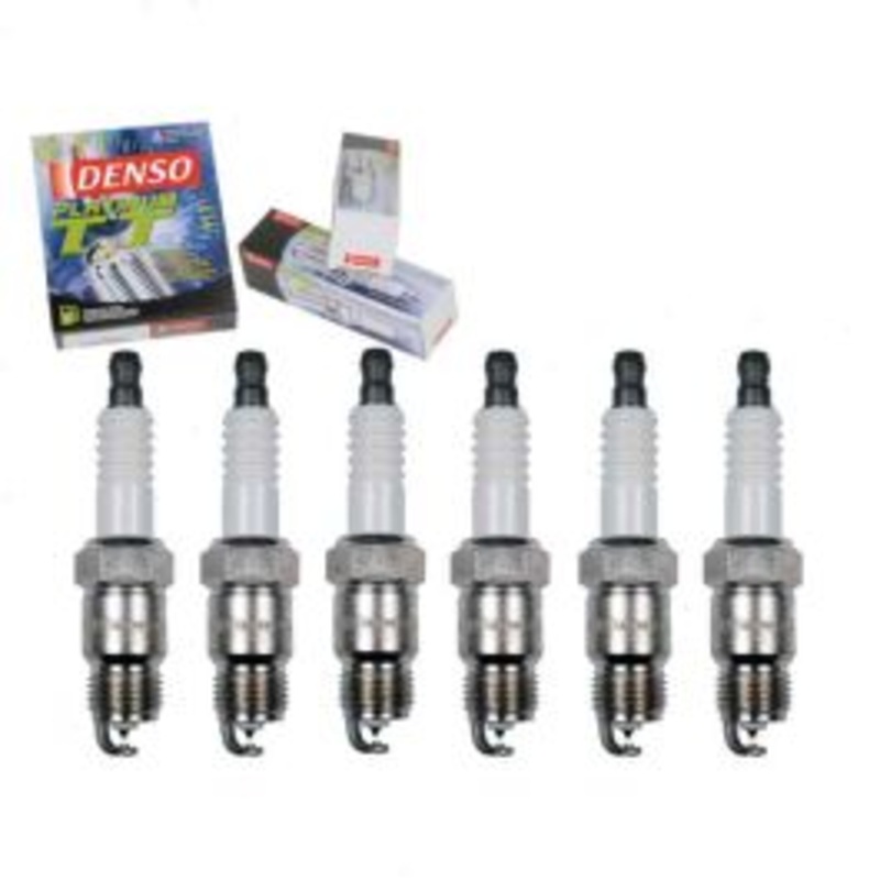 6 pc DENSO Platinum TT Spark Plugs for 1979-1986 GMC C3500 4.1L 4.8L L6