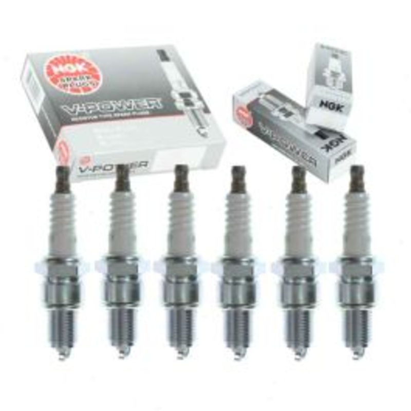 6 pc NGK V-Power Spark Plugs for 1997-1999 Mitsubishi 3000GT 3.0L V6