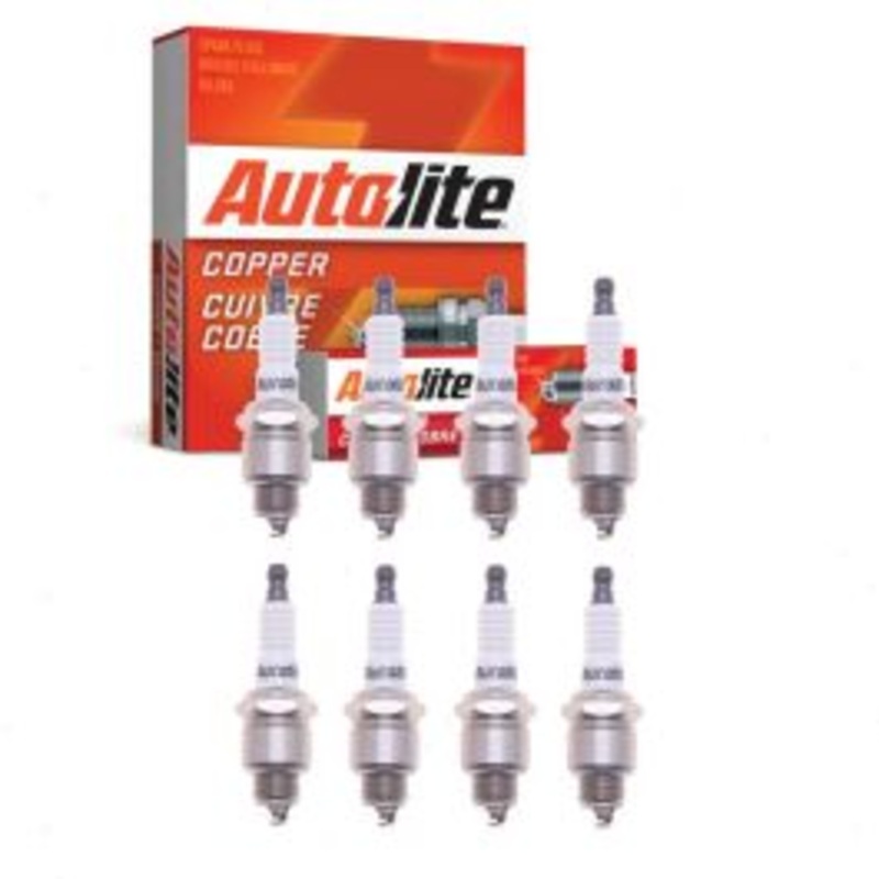 8 pc Autolite Copper Core Spark Plugs for 1955-1956 Packard Four-Hundred