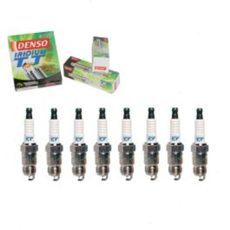 8 pc DENSO Iridium TT Spark Plugs for 1987-1988 Chevrolet R30 5.7L 7.4L V8