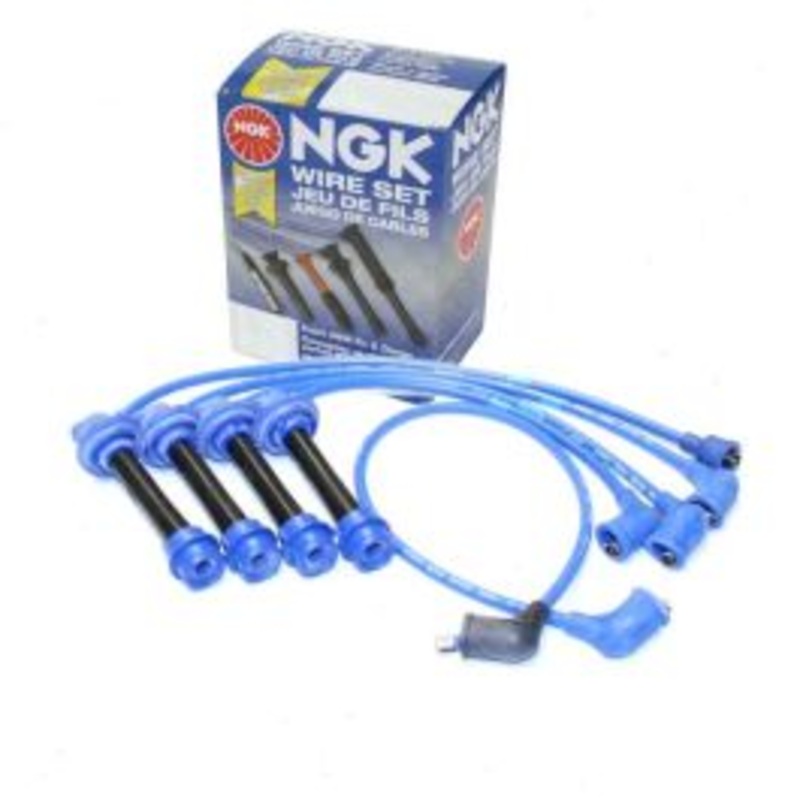 NGK Spark Plug Wire Set for 1985-1989 Toyota MR2 1.6L L4