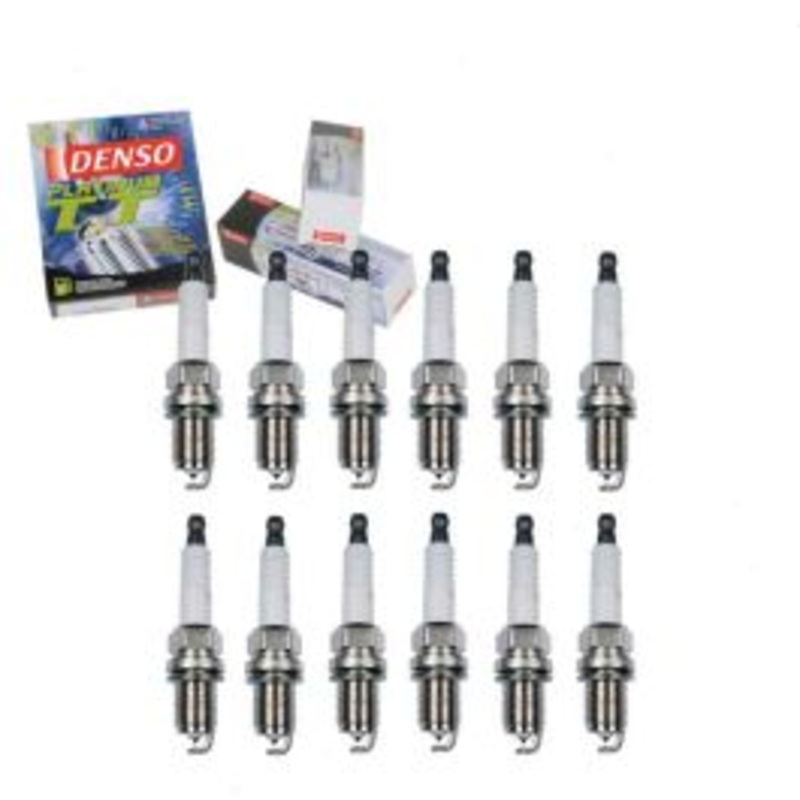 12 pc DENSO Platinum TT Spark Plugs for 1992-1993 Mercedes-Benz 600SEL 6.0L V12