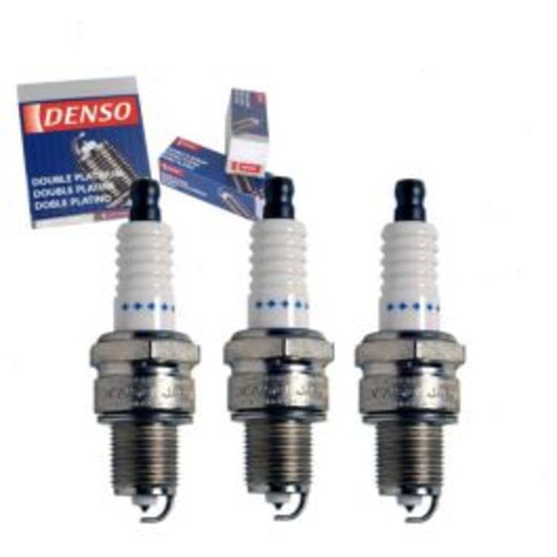 3 pc DENSO Double Platinum Spark Plugs for 1989-1997 Geo Metro 1.0L L3